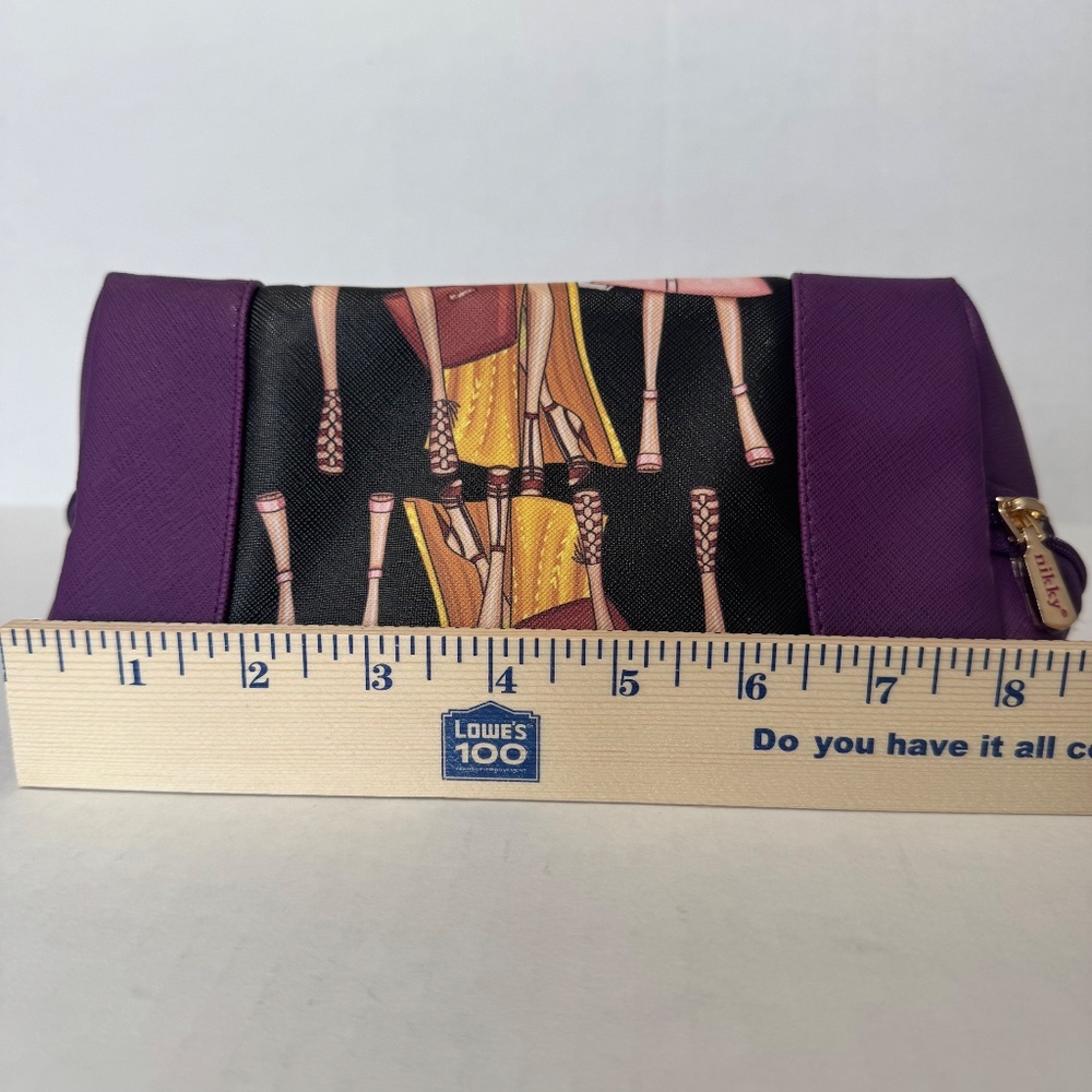 NIKKY Nicole Lee Cosmetic Makeup Bag Fashion Girl Big Eye Girls Best Friends BFF - Picture 9 of 10